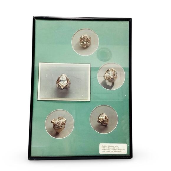 Framed Jewelry Art Print - Picture 1 of 4